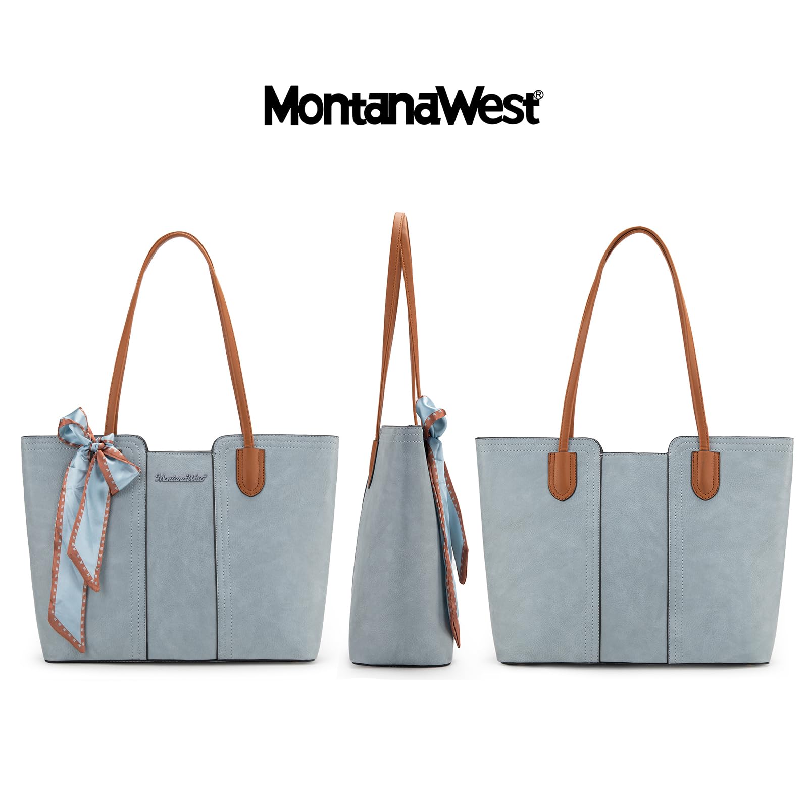Montana West Tote Bags for Women Medium Top Handle Satchel Purses