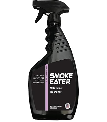 Amazon.com: Smoke Eater Cigarette, Cigar & Cannabis Odor Eliminator Spray,  Sea Breeze, 22 oz — Breaks Down Smoke Odor at the Molecular Level — Works  on Fabric, Cars, Furniture — Made in