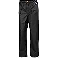 Helly-Hansen Workwear Gale Waterproof Men's Rain Pants with Adjustable, Elastic Waist and Bottom Leg with Snap Buttons