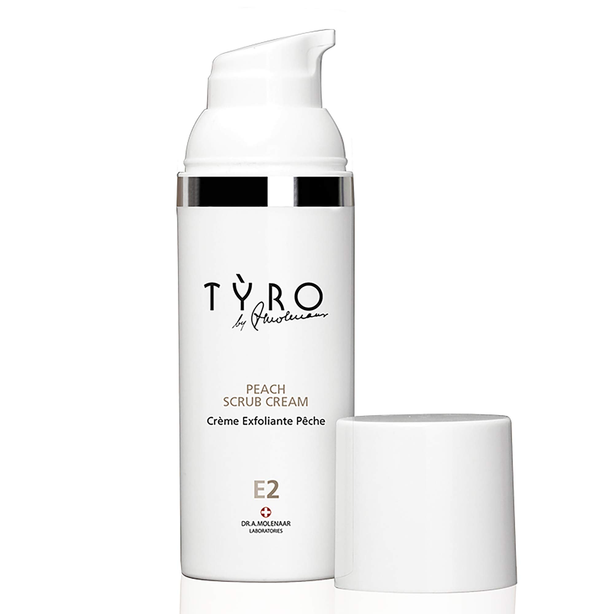 Tyro Peach Scrub Cream for Unisex 1.69 oz