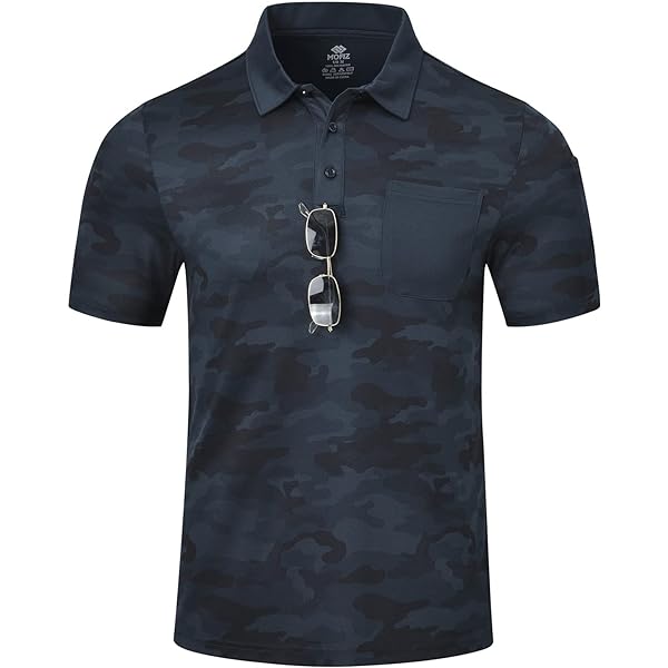 Amazon.com: MoFiz Mens Golf Shirts Lightweight Cool Short