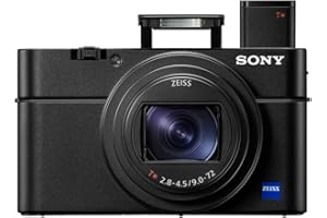 Sony RX100 VII Premium Compact Camera with 1.0-Type Stacked CMOS Sensor (DSCRX100M7/B)