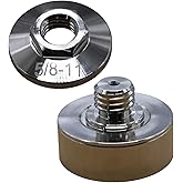 X Lock Adapter for 5/8"-11 Thread, Includes Lock Nut and Protective Cap, Compatible with Angle Grinder Cutting Blades, Diamond Core Drill Bits, Install Saw Blades, Polish Discs