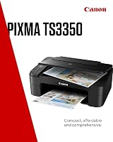 Canon PIXMA TS3350 Series Wireless All-in-One Printer with LCD Display view 2