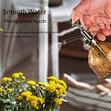 ZIUHEOA Plant Mister Glass Sprayer 200ml 6.4in Brown Retro Nozzle Leak Proof view 7