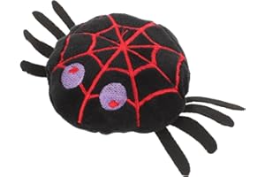 Milisten Halloween Plush Spider Cat Toy with Catnip - Interactive Indoor Cat Teething Chew Toy for Healthy Play and Entertain