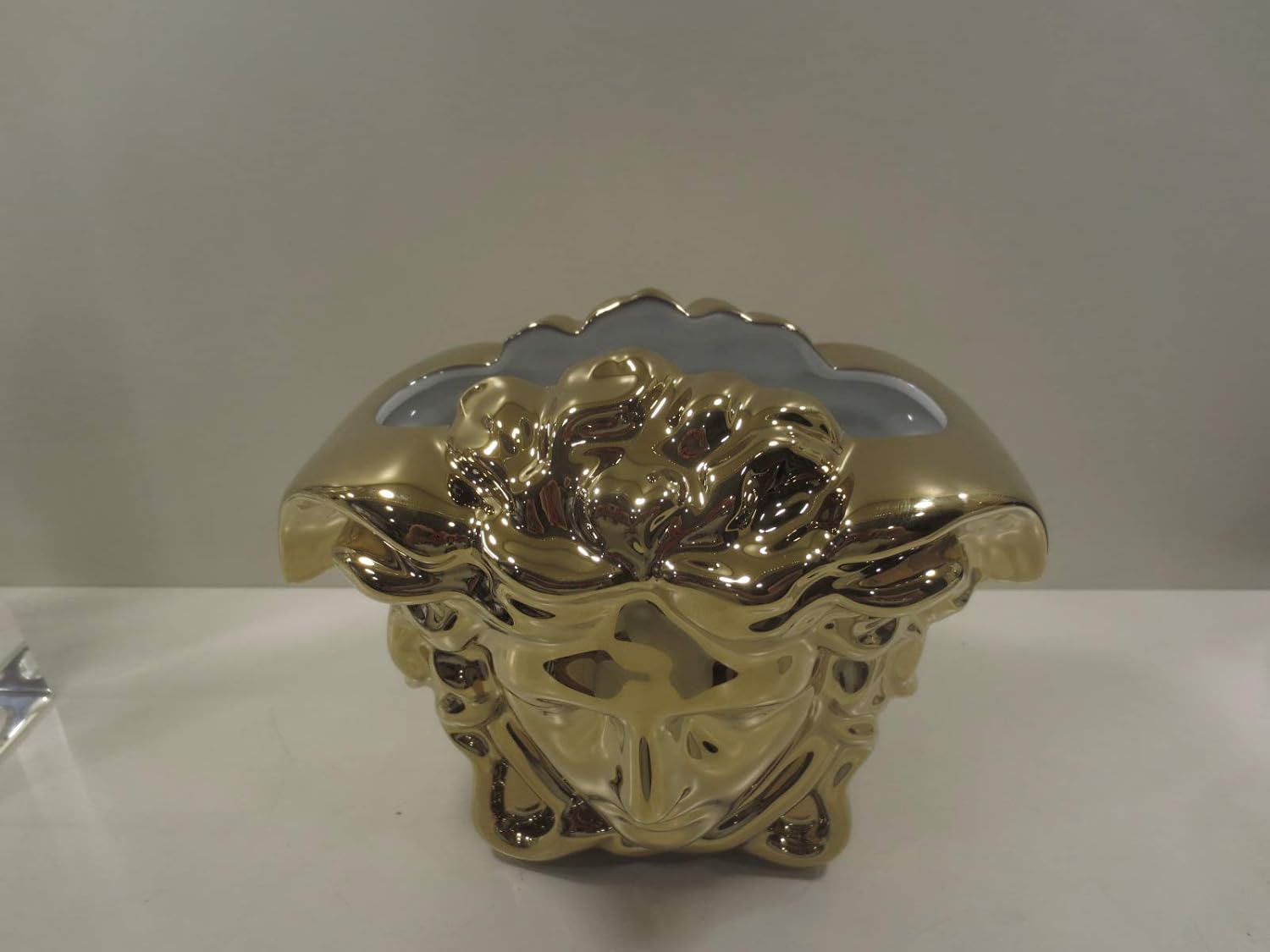 Versace Vase 21 cm Medusa Grande Gold 21 cm h 25 cm Large Décoration de