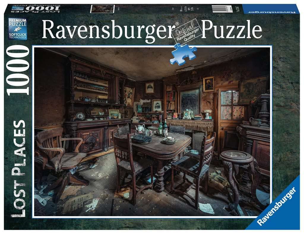 Ravensburger Lost Places Puzzle 17361 Bizarre Meal - 1000 Pieces Puzzle for Adults and Children from 14 Years