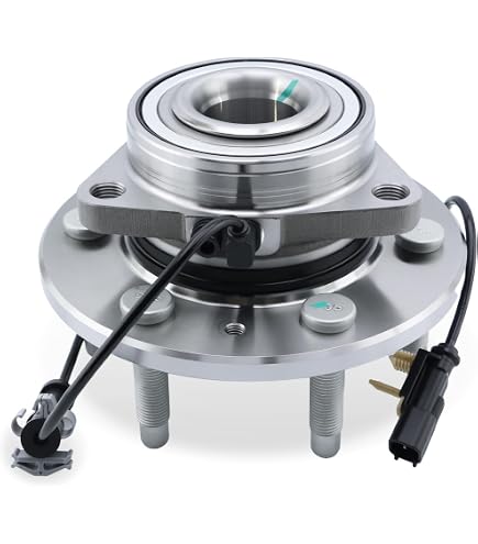 AUQDD Front Wheel Hub & Bearing Assembly (2 Pack) For 2014-2020 Chevy Silverado 1500, Tahoe, GMC Sierra, Yukon 4WD