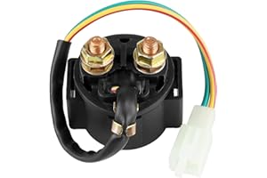 ZIJIPJY GY6 Starter Solenoid Relay for 4-Stroke 110cc 150cc 50cc 125cc 200cc 250cc 70cc 90cc ATV 4 Wheel Scooter Go Kart Quad Moped Dirt Pit Bike Moped for Tao Tao Coolster Coolster Coleman Apollo X pro
