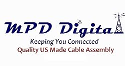 MPD Digital I MPD400 Coaxial Cable I N Male to
