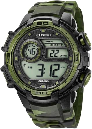 Calypso Reloj Digital para Hombre de Cuarzo con Correa en Plástico K5723/2