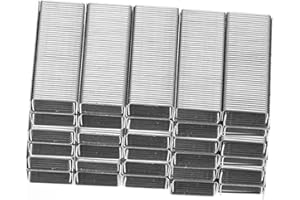 BEBEMOKO 12 Boxes Heavy Duty Mini Staples Refill Pack Standard Stainless Steel Staples for Office School Home