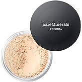 bareMinerals Original Loose Powder Foundation SPF 15, Clean Mineral Powder Face Makeup, Sheer-to-Full Coverage, Talc-Free, Non-Comedogenic, Vegan, Cruelty-Free & Dermatologist-Tested