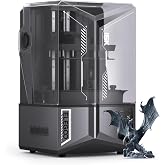ELEGOO Saturn 4 Ultra 16K Resin 3D Printer | 10" 16K Mono LCD and Flip-up Lid, Smart Tank Heating at 30 &deg;C, Large Printing Size of 8.33 &times; 4.66 &times; 8.66 Inches