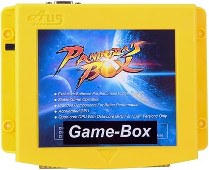 Amazon パンドラボックス 4x 800インチ 1 Jamma アーケードキャビネットゲームボックス アーケード Kit Diy クラッシックファイティングゲームボード Lcd Crt 15khz モニター向け Game Box オーディオケーブル