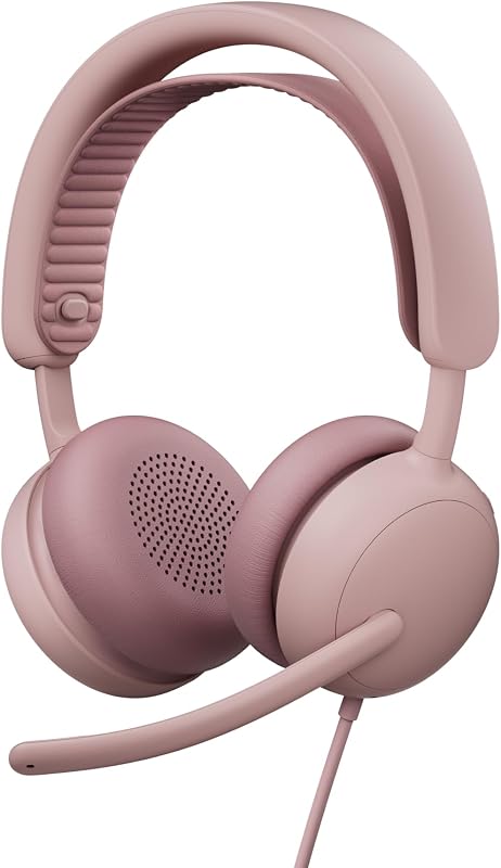 Zone Wired 2 Headset mit Geräuschunterdrückung, Rosa — Foto 1 von 8