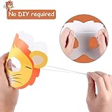 BRTNUP 16PCS Kids Animal Masks Costume Party Halloween Jungle Birthday Christmas view 3