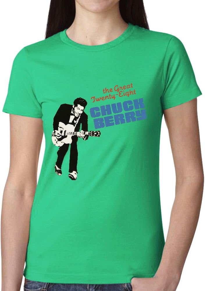 Timico Design Chuck Berry The Great Twenty Eight Women T Shirts