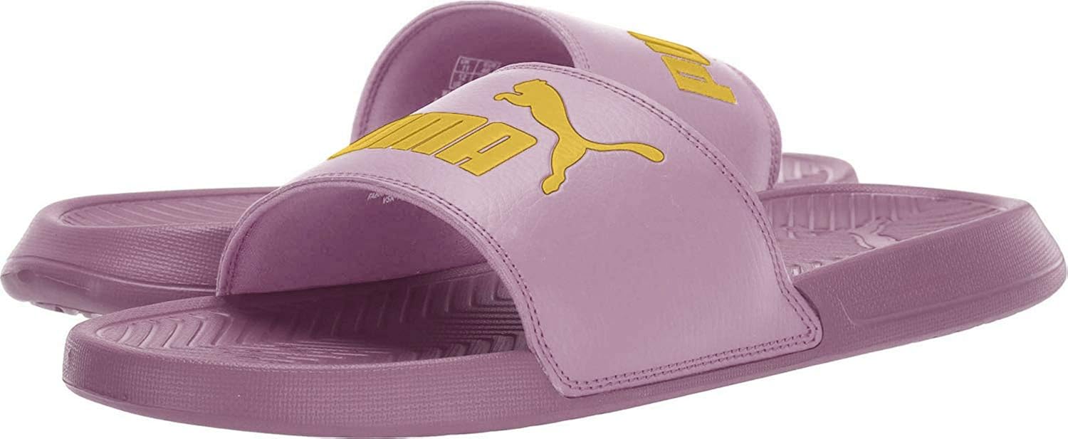 puma purple slides