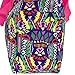 Silverhooks Womens Aztec Beach Tote Bag w/ Pink Trim (Blue)