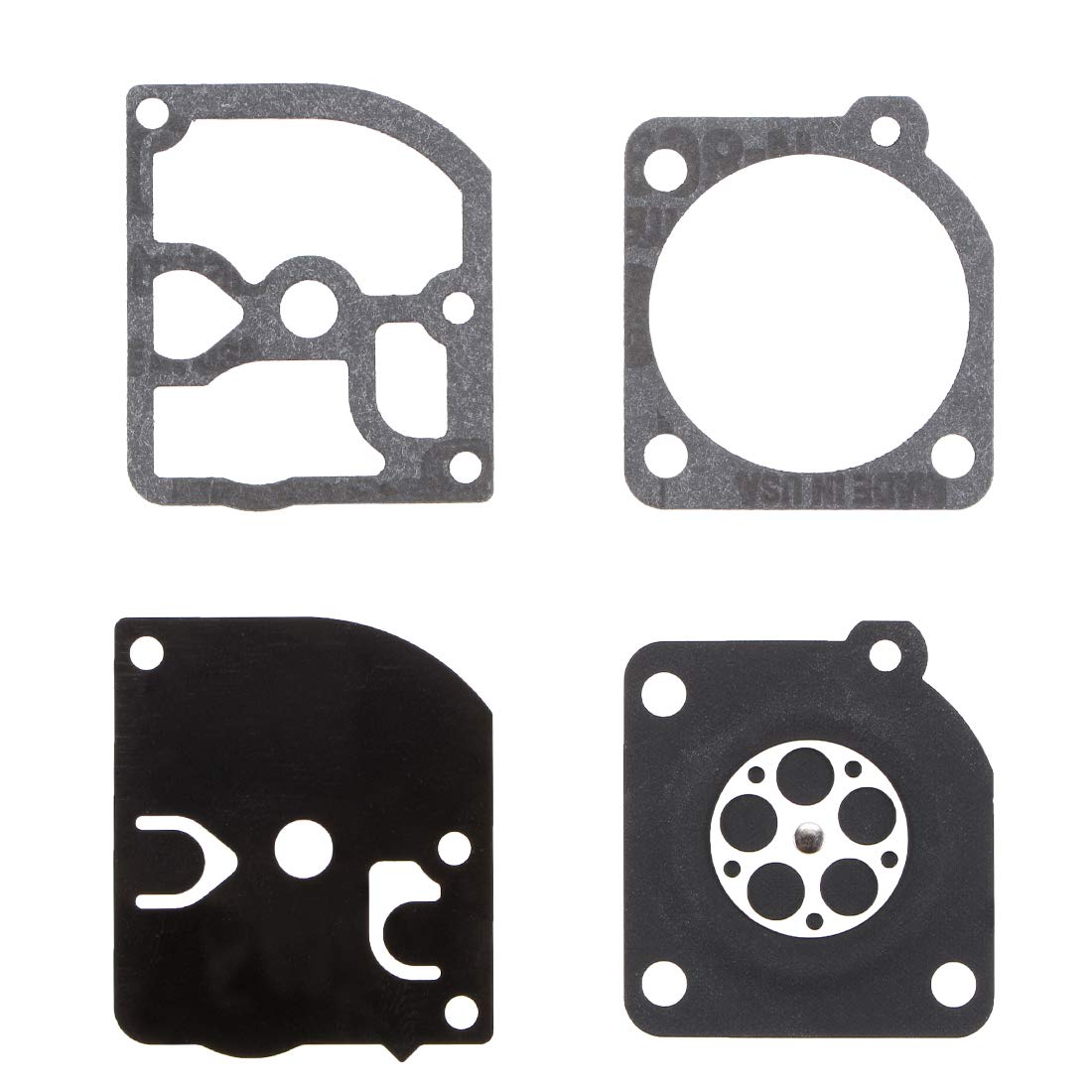 sourcing map Carburetor Rebuild Kit Gasket Diaphragm GND-35 for Homelite 250 Chainsaw HBC-40 McCulloch 3200 3210 3214 3216 3516 Engines Carb