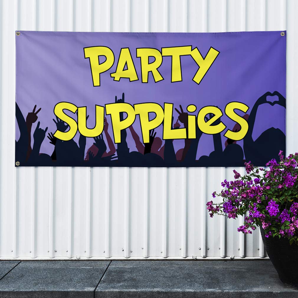 Amazon Com Vinyl Banner Sign Party Supplies 1 Style C Business