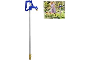 Noliven Frost Proof Yard Hydrant, 3.25FT Freeze Frost Proof Outdoor Faucet, Heavy-Duty Cast Iron Hydrant with 3/4" NPT Pipe a
