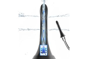 Douche for Men Shower Head- 7 Nozzle Handheld Shower with Backflow Prevention,Travel Shower Nozzle for Men& Women Personal Hy