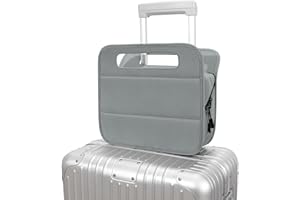 CONTAIL 13 Inch 3L Airport Accessories Storage,Small Business Handbag,Suitcase Drink Holder,Tablet/Phone Stand,Travel Essentials Organizer