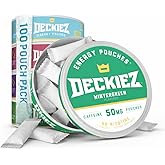 Deckiez Energy Pouches, 5 Cans (100 Pouches), Sugar Free Caffeine Supplement, Coffee Pouches & Energy Drink Alternative, 50mg Caffeine Pouches, 5 Pack Variety Flavors