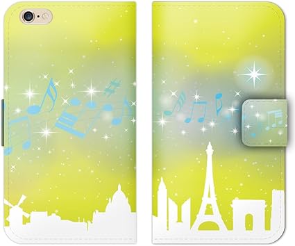 Amazon Co Jp 風景 景色2 手帳型 Htc One Htl22 P 01 街並 イラスト 星空 夜空 パリ スマホケース Au エイチティーシー 家電 カメラ