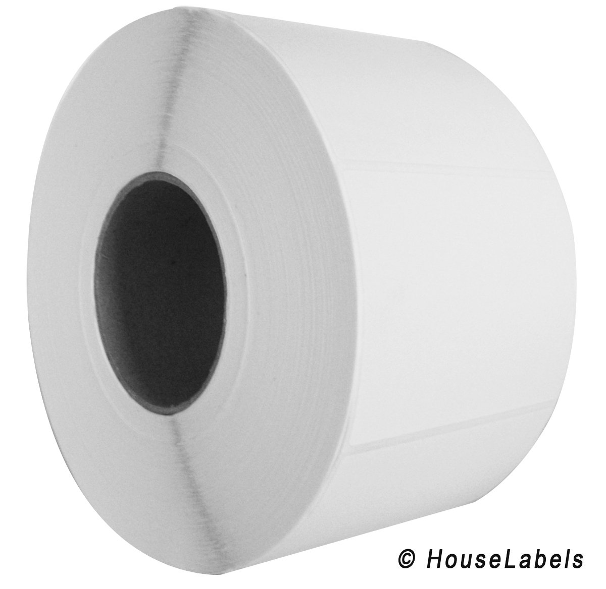 2 Rolls; 1, 950 4" x 3" Direct Thermal FASSON Labels per