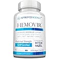 Approved Science Hemovir - Hemorrhoid Support Supplement - Witch Hazel, Horse Chestnut - 45 Capsules - 1 Bottle - Vegan