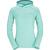 Rab Women's Force Hoody - Lightweight Long-Sleeve Hooded Baselayer Shirt for Hiking, Climbing, & Trail Running