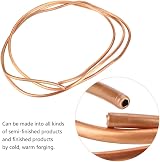 Hilitand 2M Soft Copper Tube 5mm OD x 4mm ID Pipe for Refrigeration & Chiller view 3