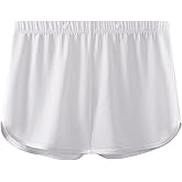 Evankin Mens Boxer Brief Split Side Underwear Sexy Mesh Ice Silk Loincloth Thong Multifunctional Underpants