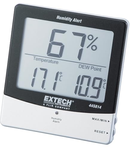 Amazon.com: Extech 445713 Big Digit Indoor Outdoor Hygro