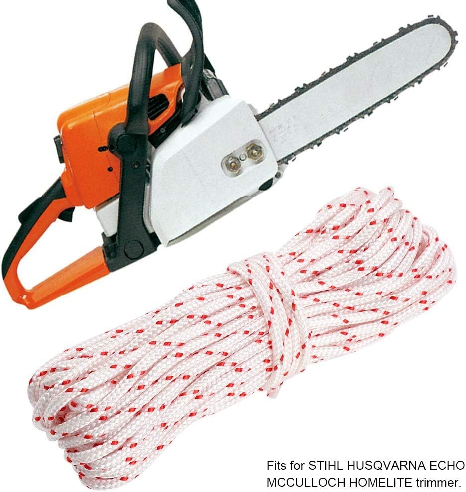 Pull Cord - Starter Rope Pull Rope for STIHL HUSQVARNA ECHO MCCULLOCH HOMELITE Trimmer, 5.0mm 10m - Image 4