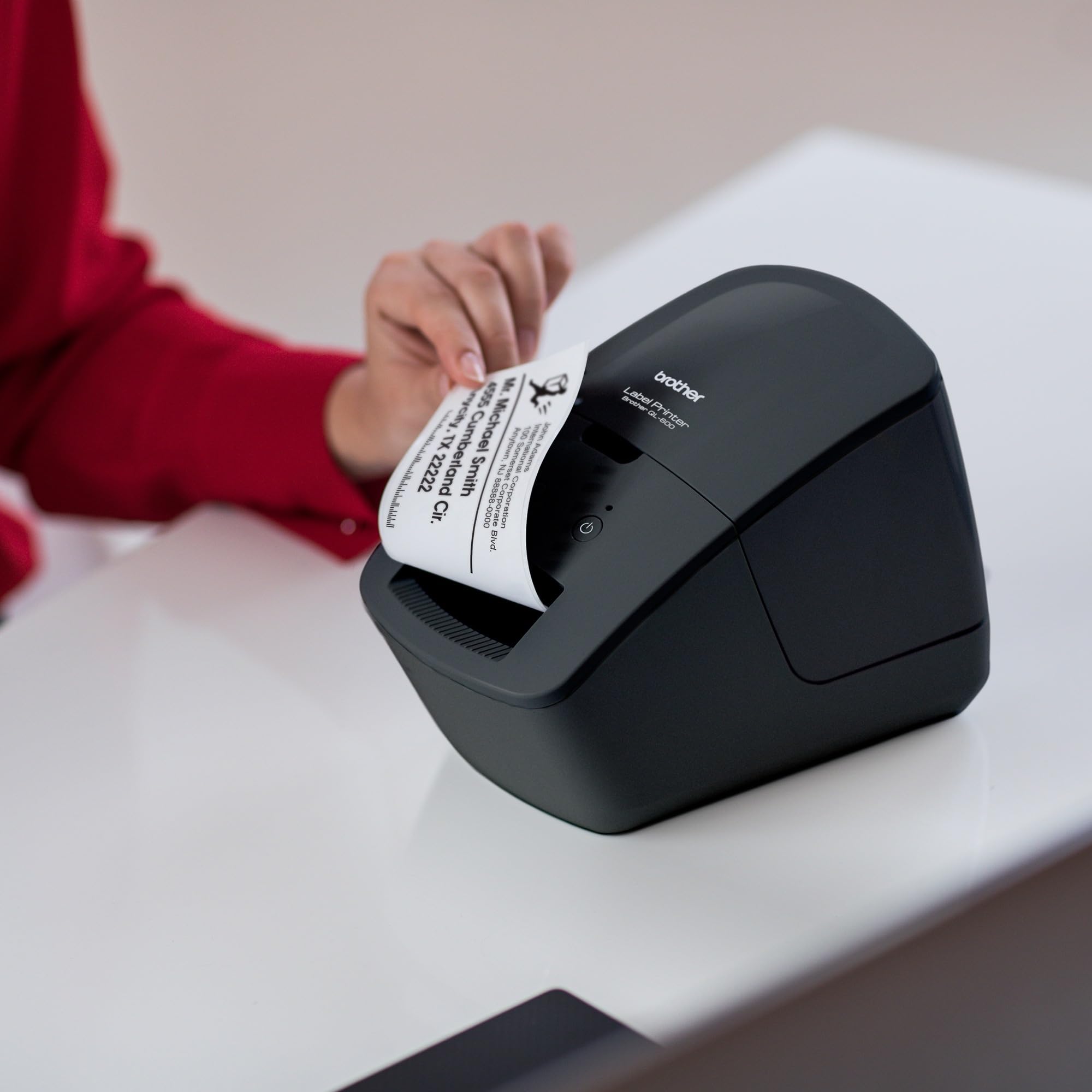 Brother QL-600 Desktop Monochrome Label Printer, up to 2.4