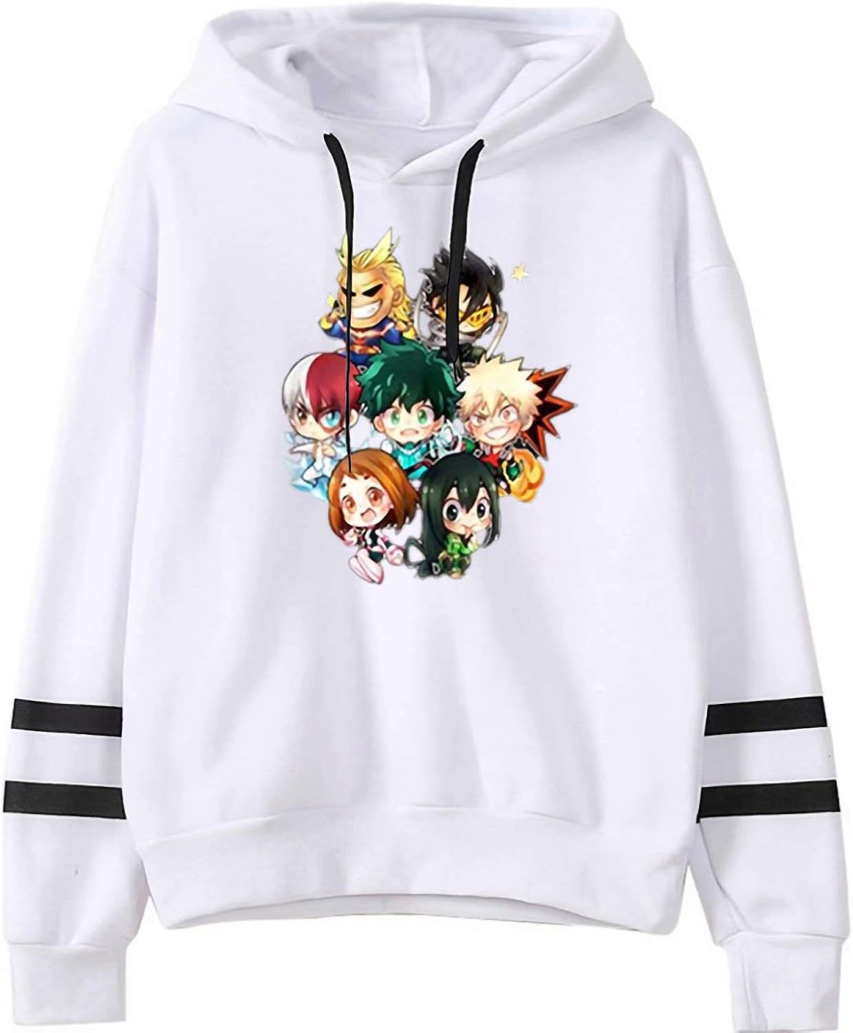 Amazon.com: My Hero Academia Boys Hoodie Unisex Casual Pullover Sweater Teens Sweatshirt: Clothing
