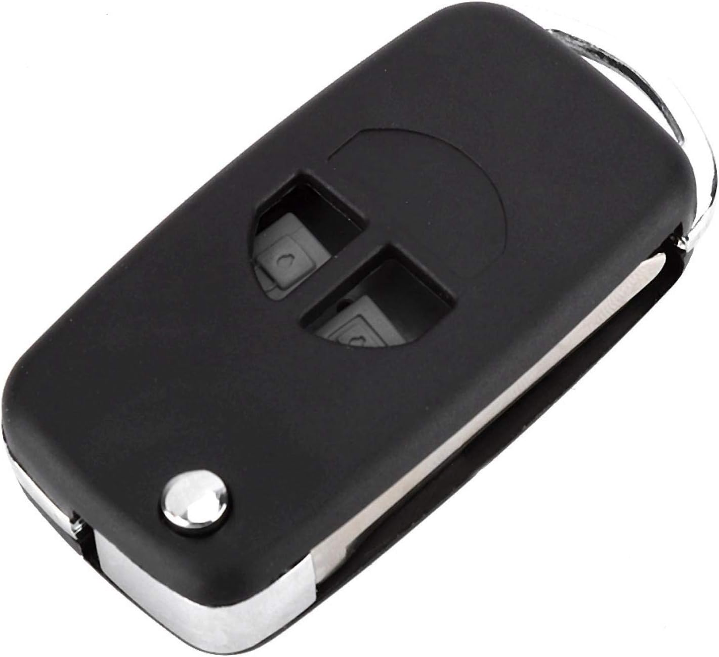 Key Fob Case,Car Remote Key Shell 2 Button Car Remote Key Fob Shell Case Replacement Car Remote Key Shell Protective Case for SU_ZUKI SWI_FT GRA_ND VI_TARA ALTO