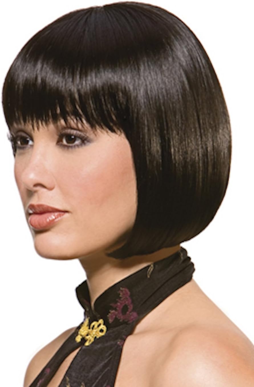 Foxy - China Girl Bob Costume Wig,Ginger [Misc.]