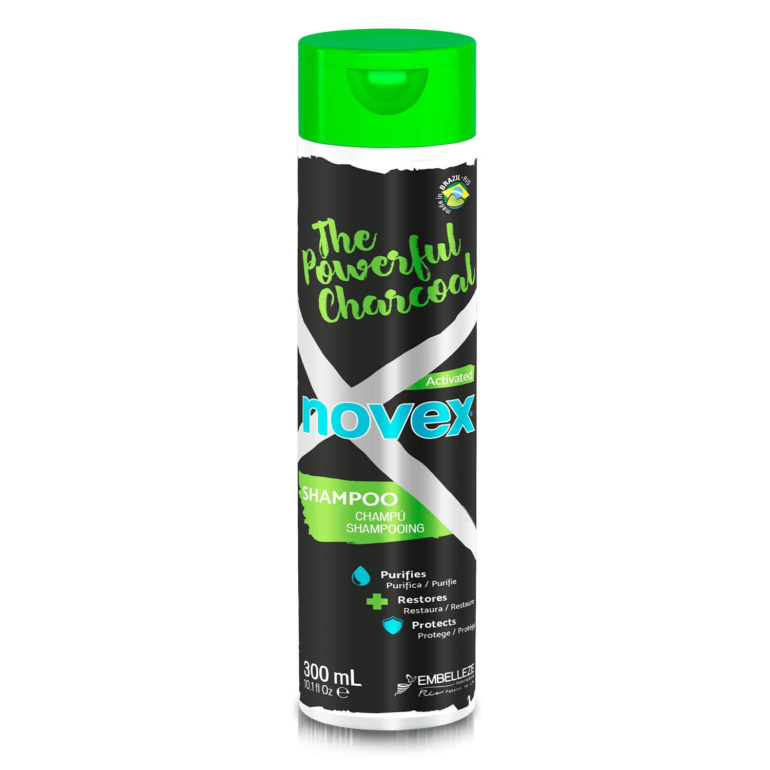 The Powerful Charcoal by Novex Shampoo 300ml