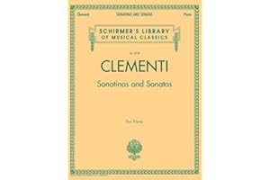 Clementi: Sonatinas and Sonatas - Schirmer Library of Classics Volume 2058 | Piano Sheet Music Book for Intermediate to Advan