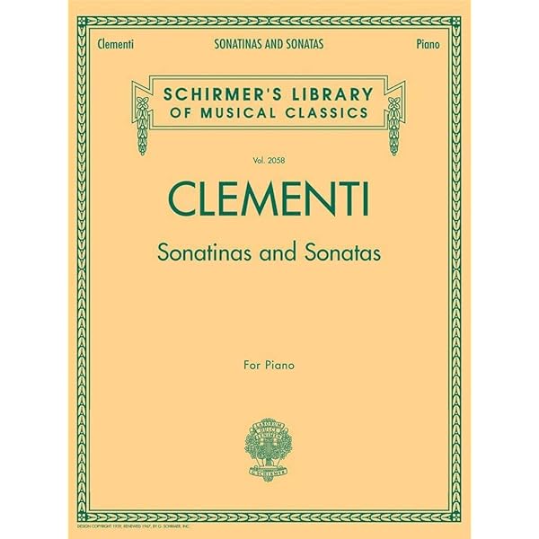 Clementi – Sonatinas, Op. 36, 37, 38 | Schirmer's Library of