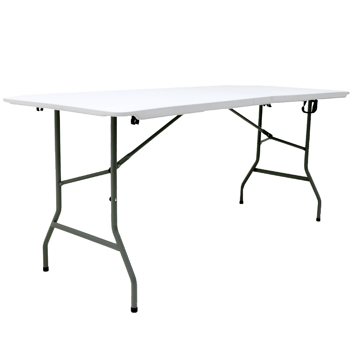 Oypla 6ft 1.8m Folding Heavy Duty Catering Trestle Party Garden Table