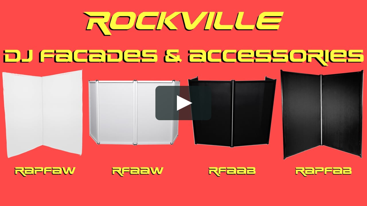 Amazon.com: Rockville RFAAC 112x48 DJ Event Facade 7lb Aluminum
