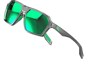 ATTCL Men's Polarized Sunglasses men Casual Sport glasses with UV Protection Hexagonal TR90 frame