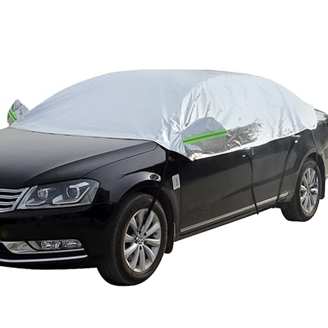 Halbgarage Autoabdeckung MATCC Phosphoreszierend Autogarage Abdeckplane Autoplane Auto Halbgarage Frontscheibe Abdeckung Sche